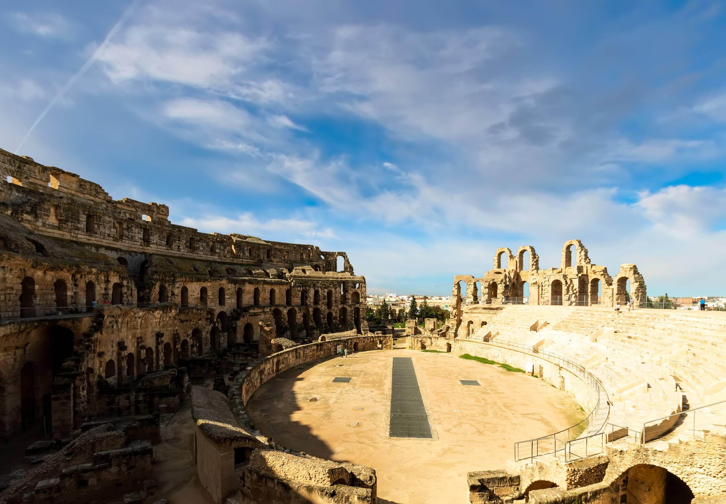 El Jem Amphitheater In Tunisia
