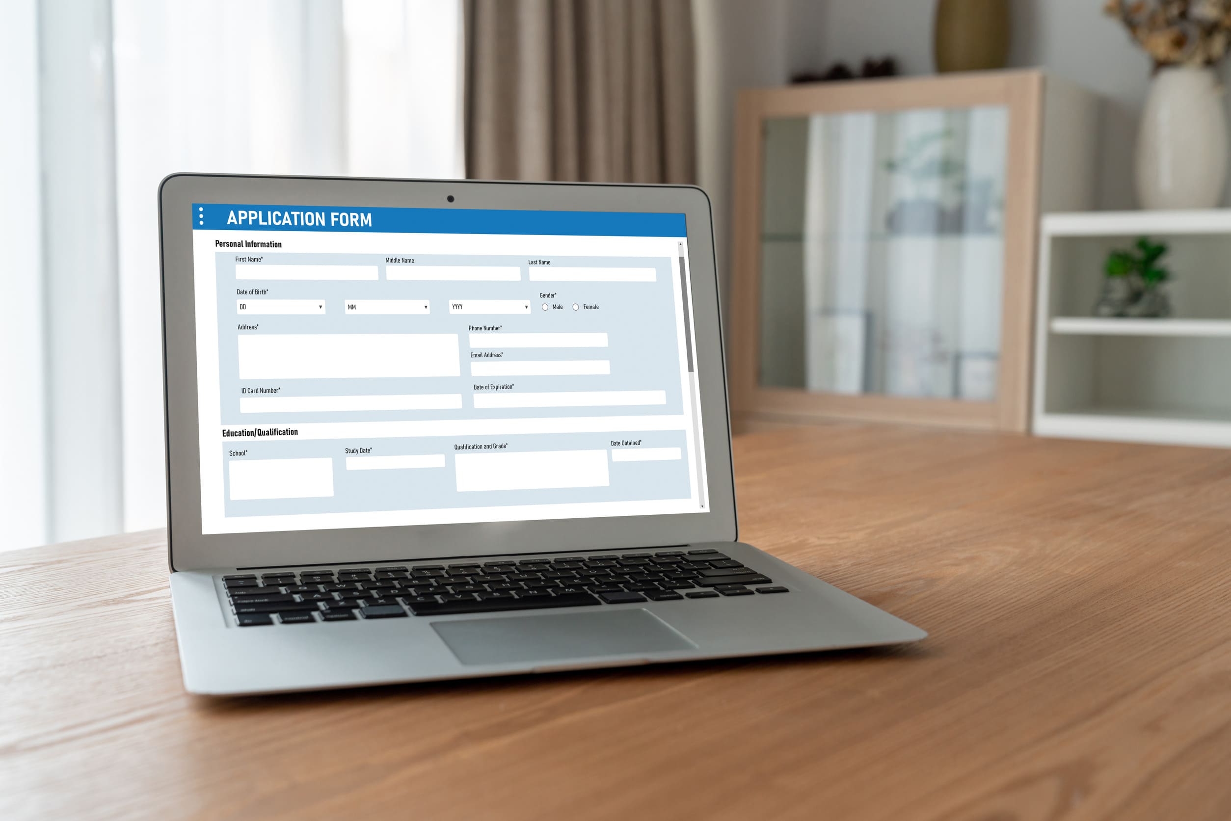 Online Application Form For Modish Registration Online Application Form For Modish Registration